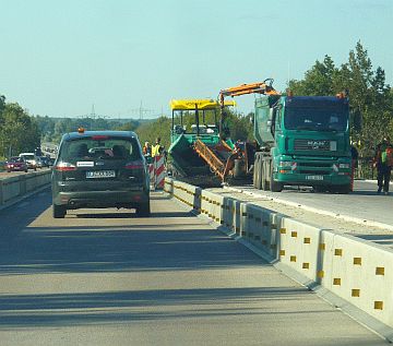 高速道路の工事