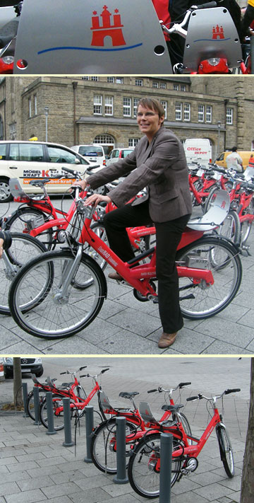 自転車のツアー