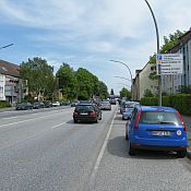 市街地へのアクセス道路